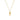 Elegant Gold sword Necklace